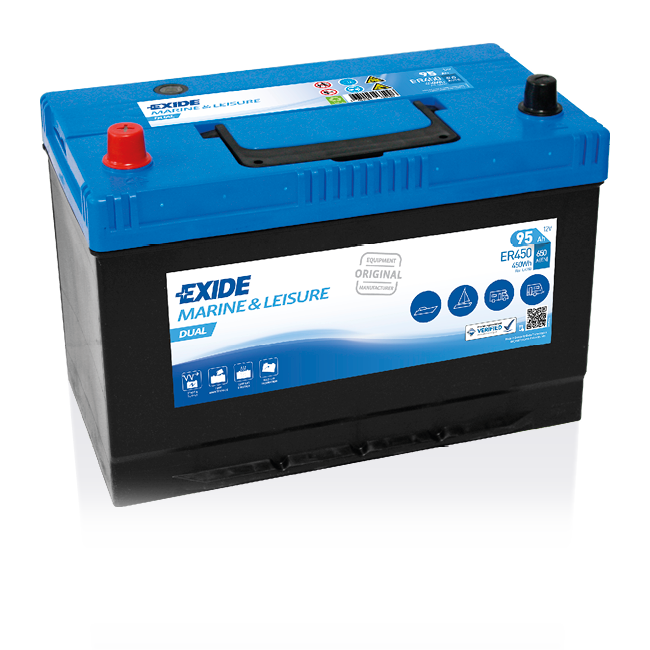 Exide-ER450-Leisure Battery-95Ah